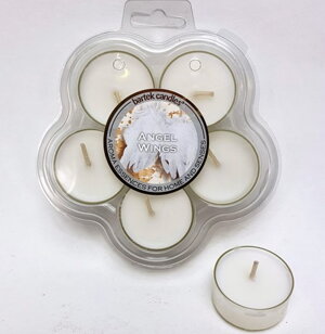 Sviečka čajová TEA LIGHT 5ks 70g - Angel Wings